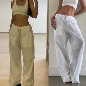 Local European Wide Leg Multi Pocket Pant - XS
